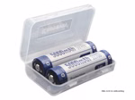 Keeppower Box für 2x 20700 oder 21700 Akkus bis 77mm Länge (transparent) M4 Keeppower Box für 2x 20700 oder 21700 Akkus bis 77mm Länge (transparent) M4