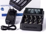Keeppower L4 - Ladegerät für Li-Ion 3.6V - 3.7V und NIMH 1.5V Akkus Keeppower L4 - Ladegerät für Li-Ion 3.6V - 3.7V und NIMH 1.5V Akkus
