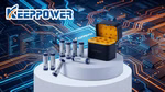 Keeppower I8 Ladegerät mit 8× 1,5V AA Li-Ion-Akkus (4700mWh) – USB-C Eingang