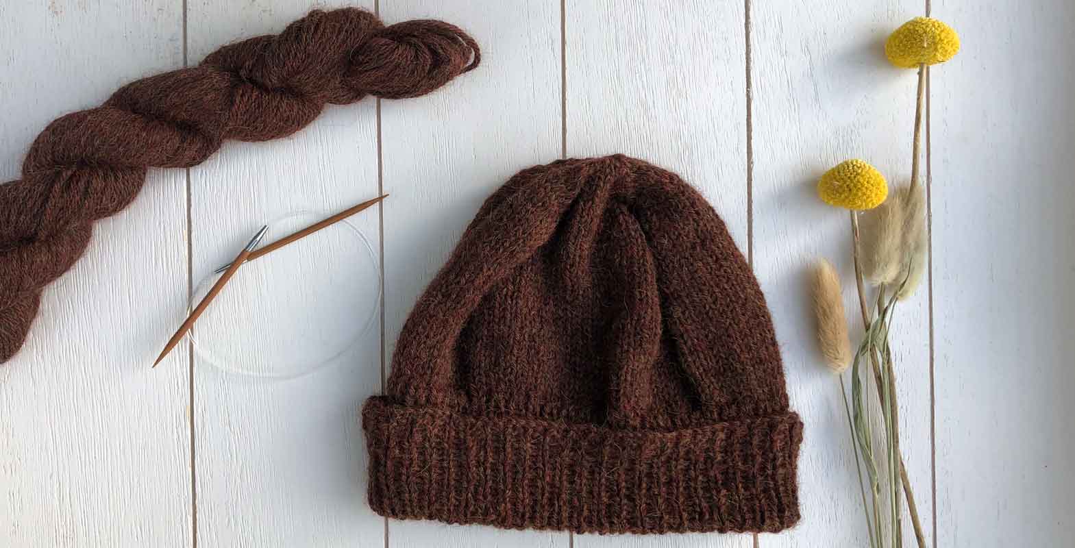 round beanie hat