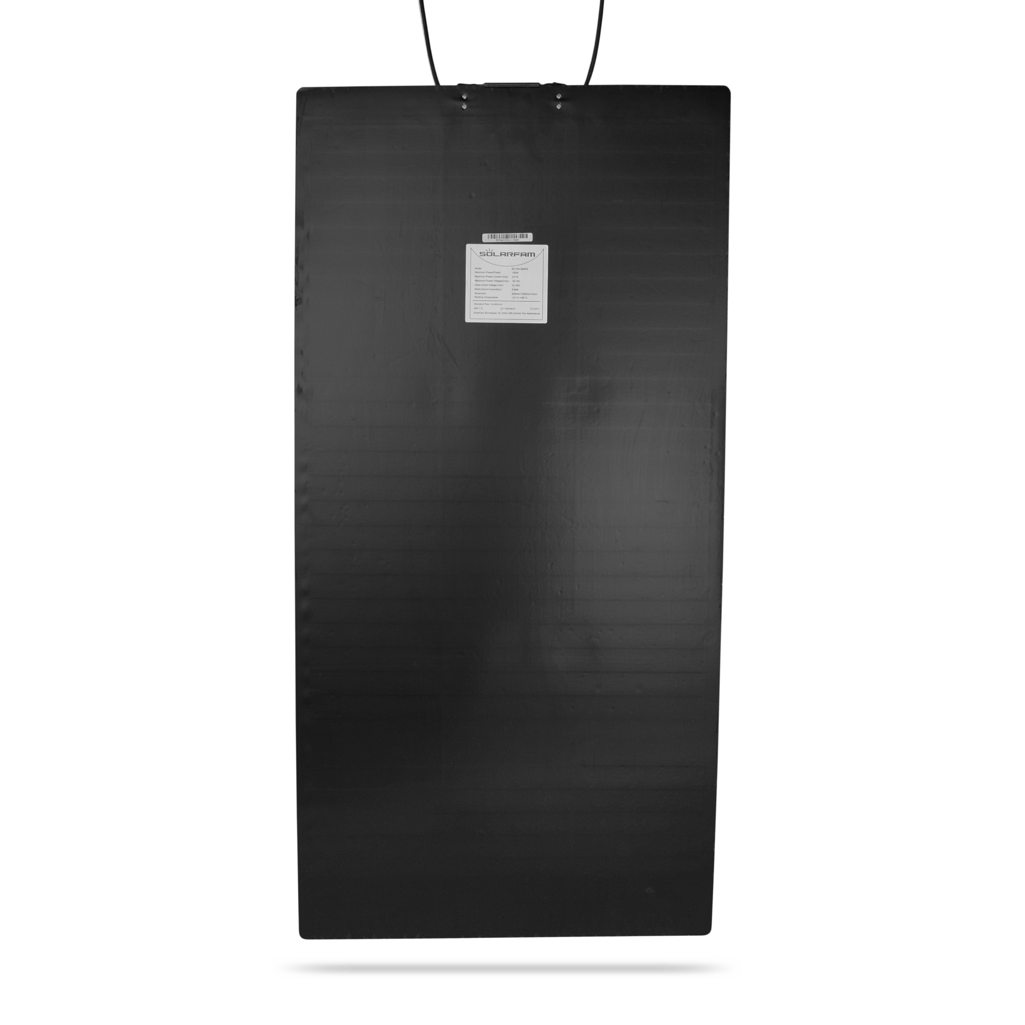 JWS Zonnepaneel 100 Watt Polykristallijn - Aluminium Frame - 12V Systeem