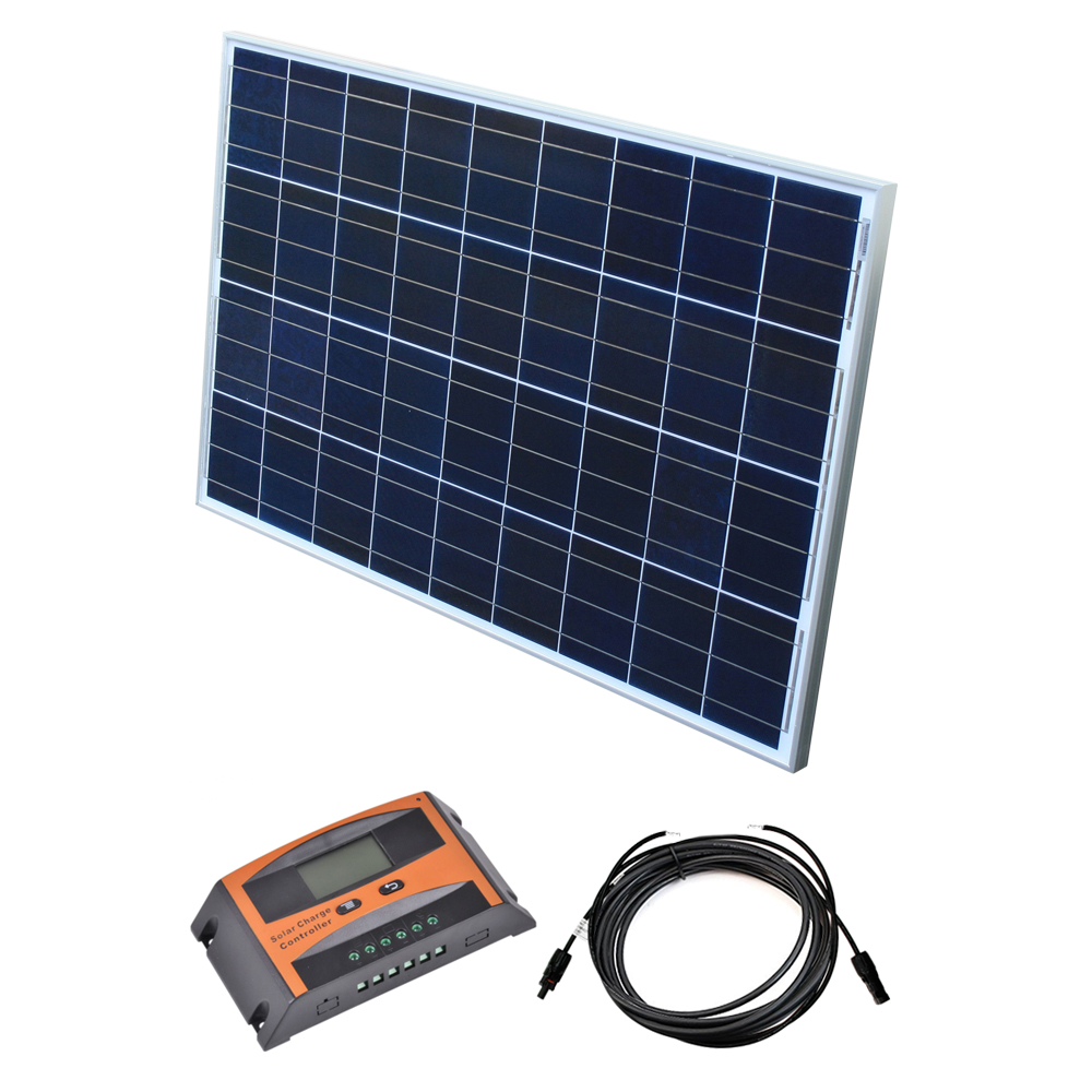 SolarSet 12V Solaranlage Solarkit PV Inselanlage Wohnmobil Komplettpaket  Set