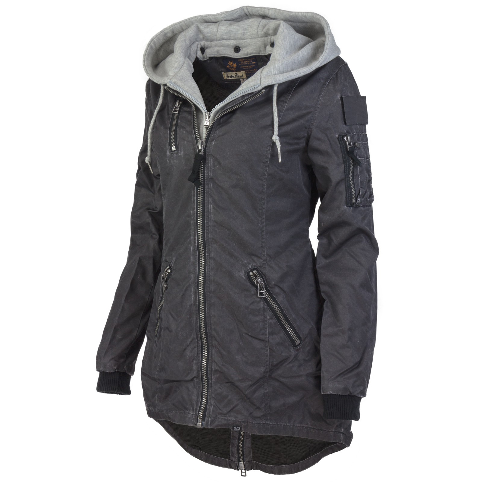 AYSDSKI Damen Sweatjacke Mit Kapuze - Leichte Übergangsjacke Mit Reißverschluss