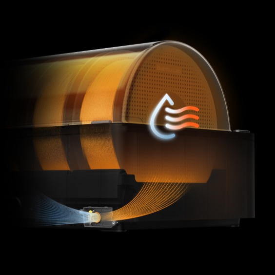 Bambu Lab H2S precision filament and AMS