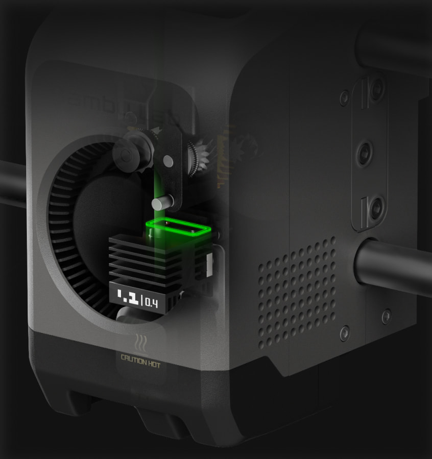 Bambu Lab P2S smart automation and AI monitoring