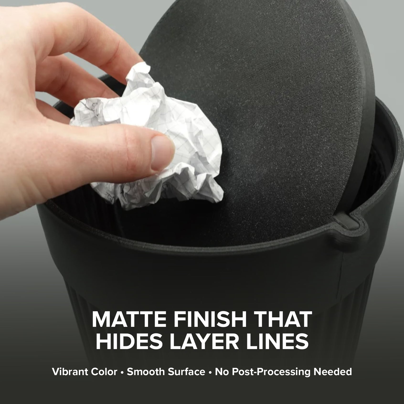 matte black charcoal secondary image