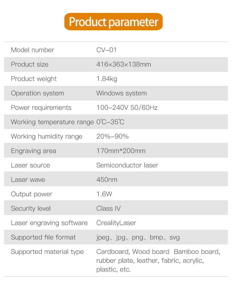 Creality Engraving Material