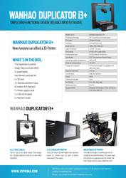 Wanhao Duplicator i3 Plus Printer 12