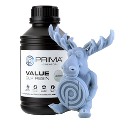 PrimaCreator Value UV / DLP Resin - 500 ml - Light Grey