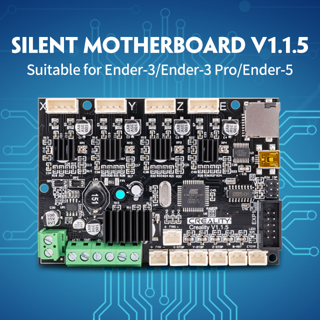 Creality 3D Silent 1.1.5 Mainboard for Ender 3 2002040021