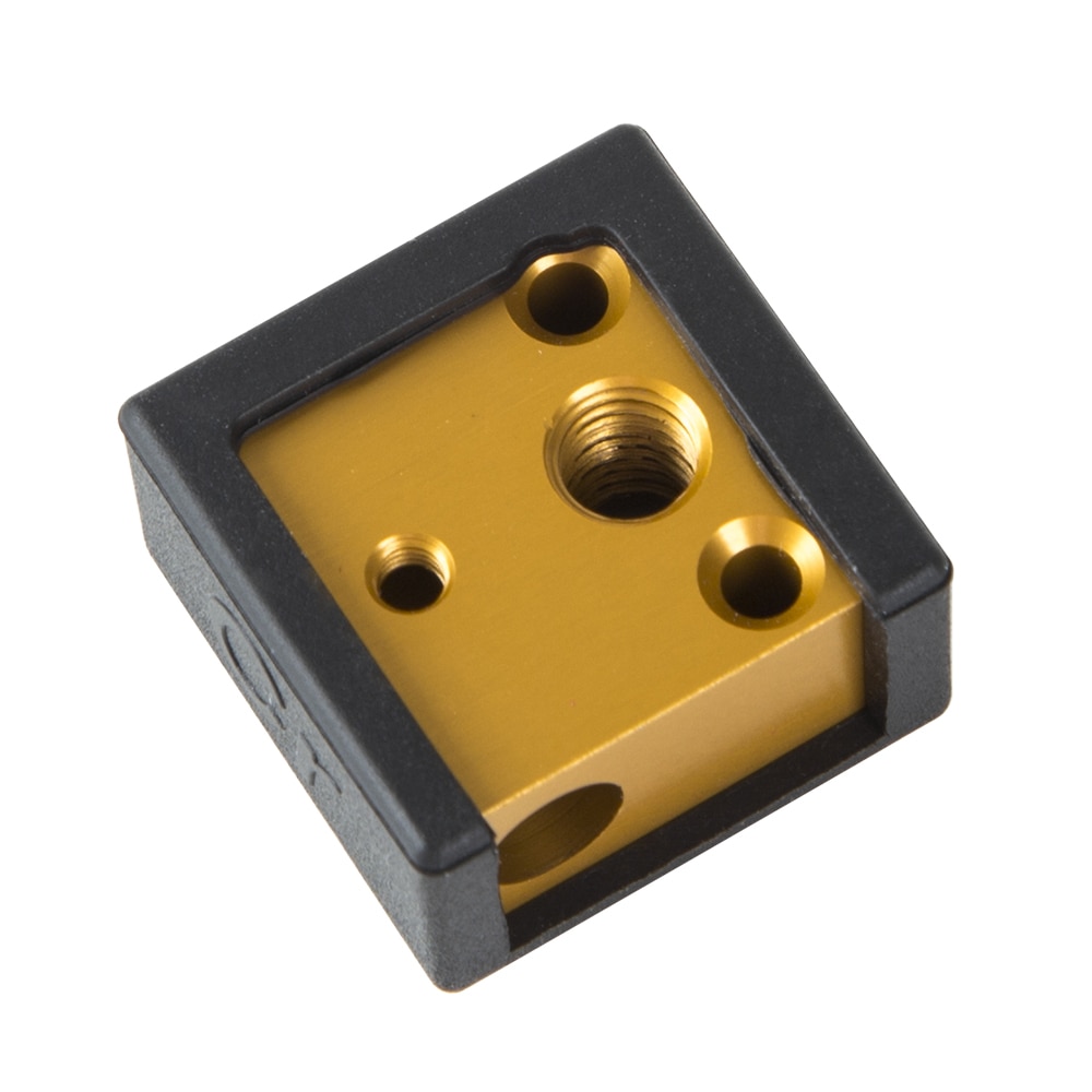 TUZUK 4 Coperchi In Silicone Per Hotend Stampanti 3D - Compatibili Con MK7/MK8/MK9, Creality CR-10, Ender 3, ANET A8 - Antiaderenti E Isolanti (Nero)
