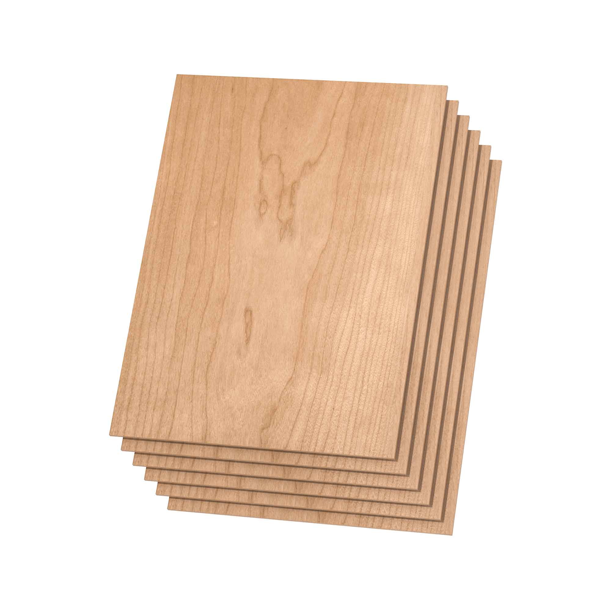 xTool 3 mm Cherry Plywood (6-Pack) P5020091