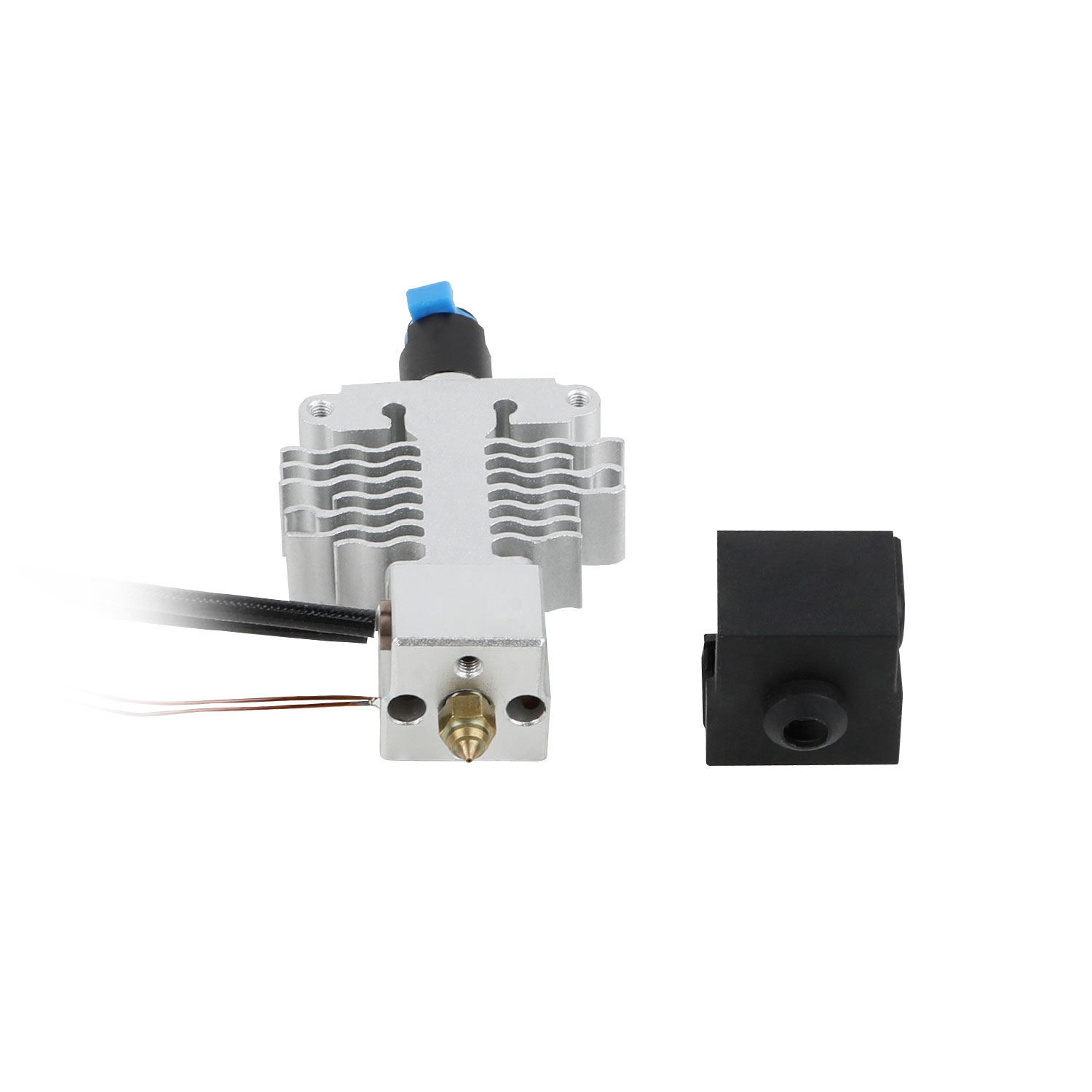 thumbnail interactive-video image 1 of Creality Ender 5 S1 Hotend Kit - Titanium Alloy Heatbreak With Corrugated Heatsink 1 of 9
