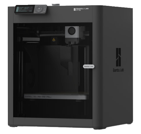 Bambu Lab P1S 3D-Drucker | P1S 3D-Drucker mit AMS Mehrfarbendruck und Auto-Kalibrierung