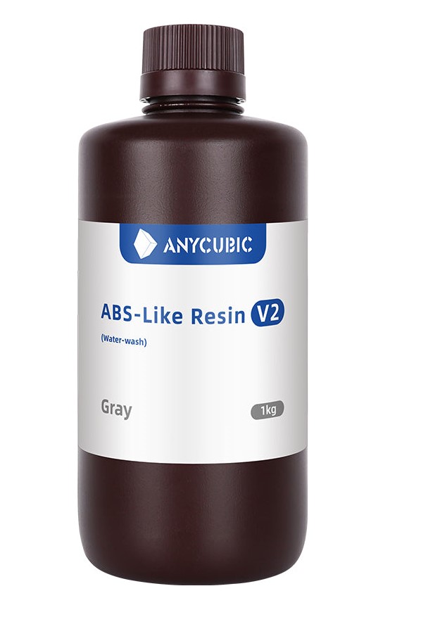 Résine ABS Like 3.0 Anycubic — 1KG Gris HD, Pour Imprimantes 3D LCD/DLP