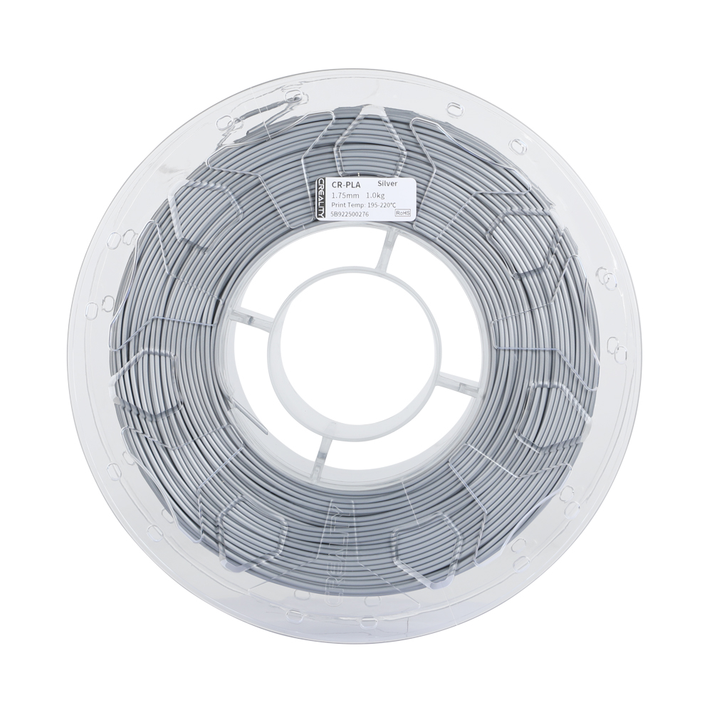 Creality 3D CR-PLA Printer Filament 1.75mm Silver 1kg - 3301010071