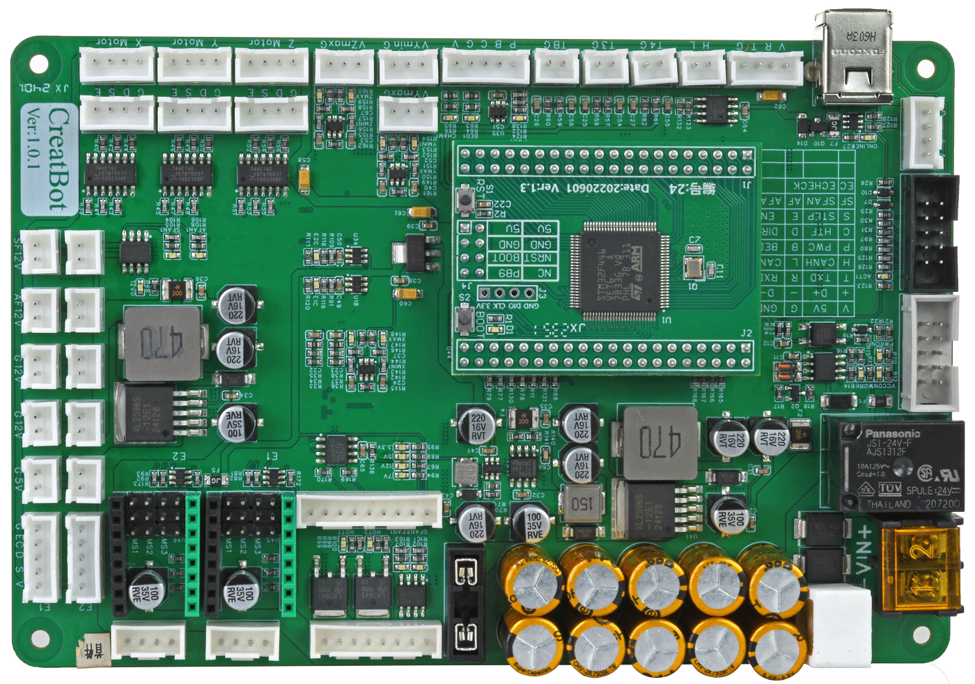 CreatBot 32 bit Motherboard - D600 pro 2 & D1000