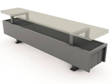 Wohnraum Standheizkörper Standkonvektor mit großer Heizleistung