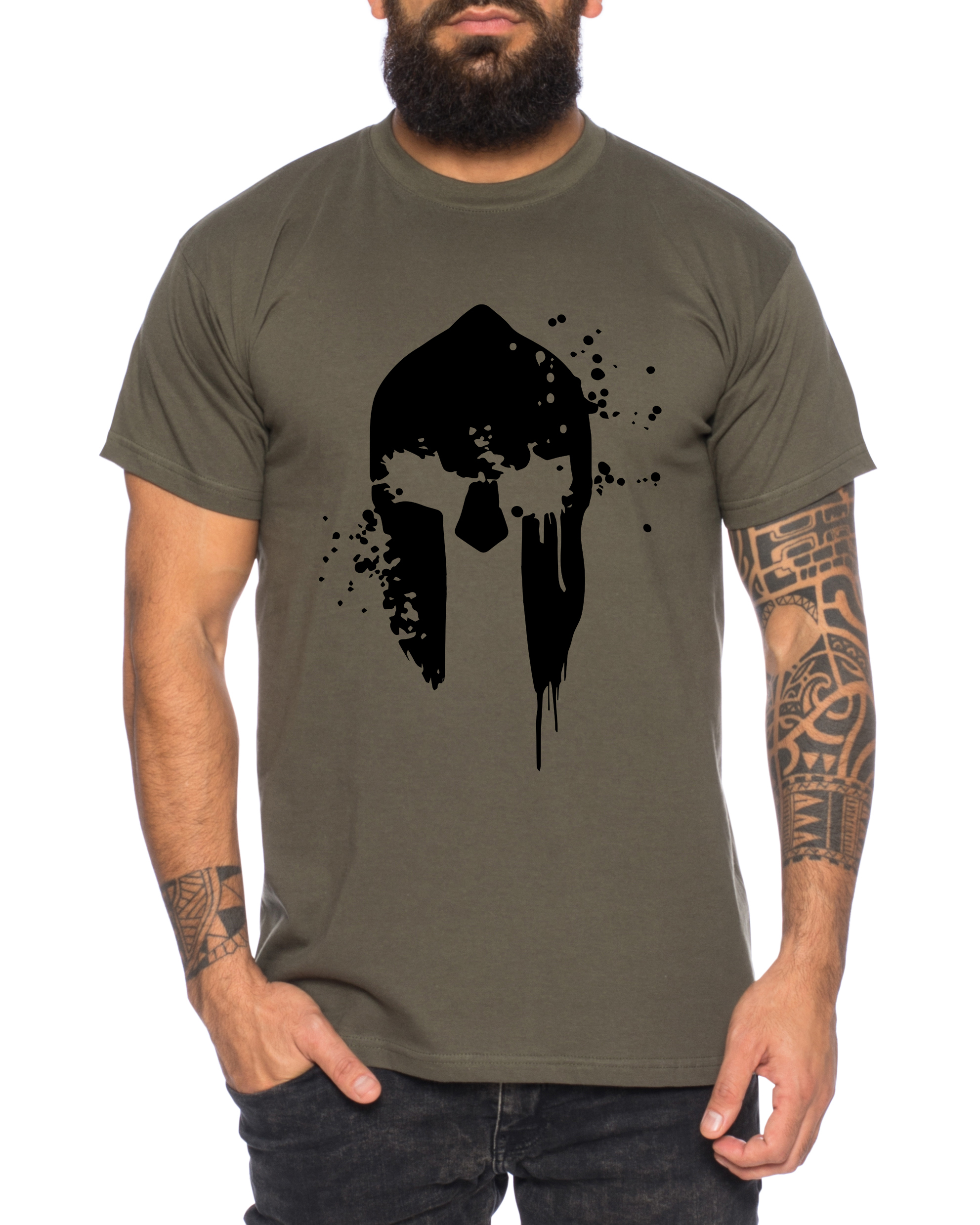 Spartabruch Herren T-Shirt Cooles lustiges Gladiator Fun Shirt