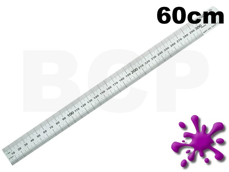 Rumold 323716 Stahllineal 60cm