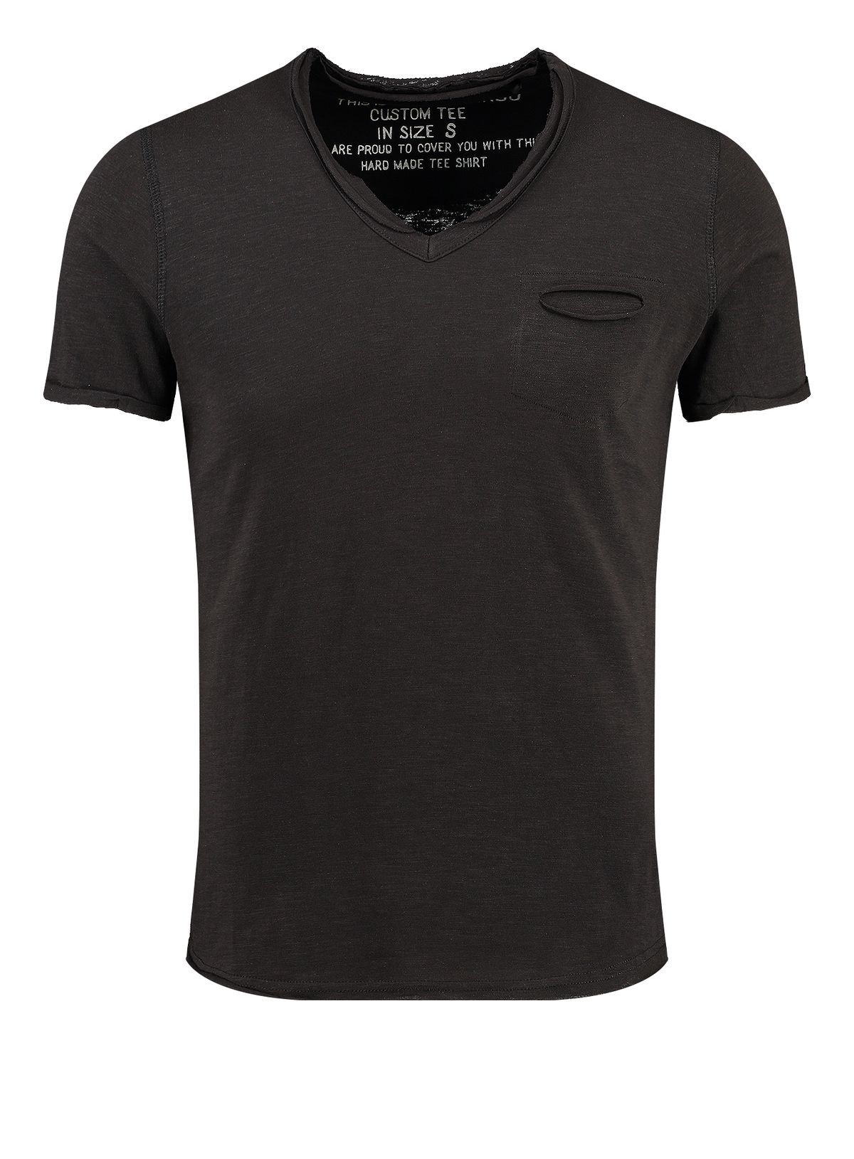 KEY LARGO Nils Button T-Shirt Uomo - Manica Lunga Henley In Cotone Mélange, Girocollo