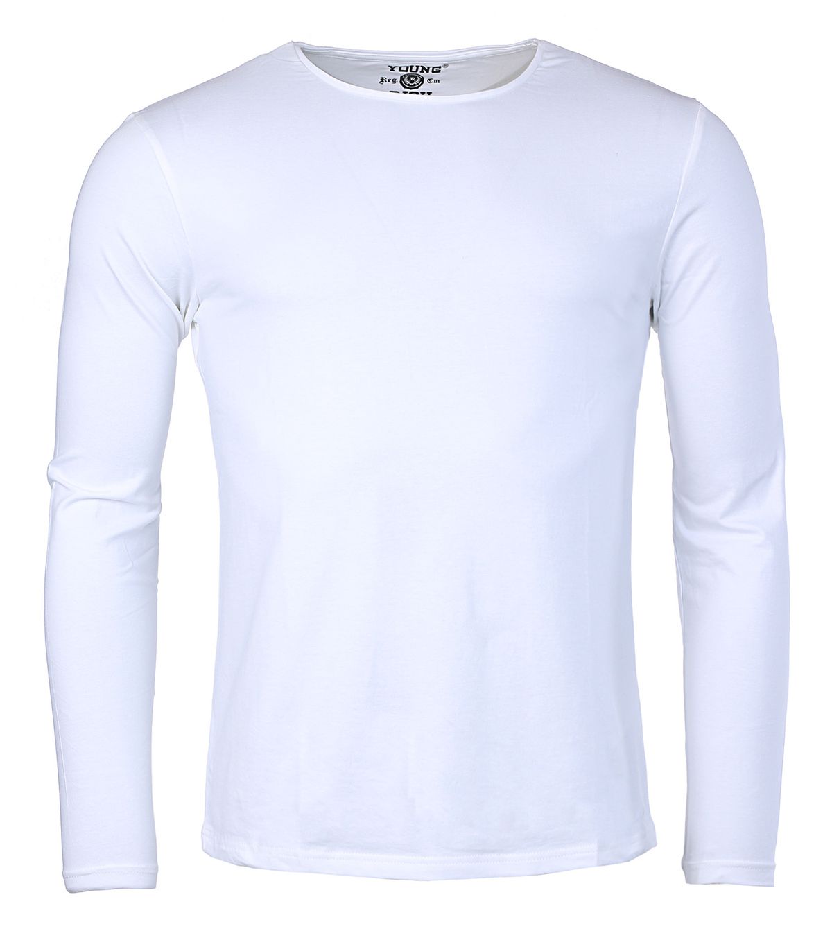 Young & Rich Herren Uni Longsleeve langarm T-Shirt Rundhals Ausschnitt 5er Pack Young & Rich Herren Uni Longsleeve langarm T-Shirt Rundhals Ausschnitt 5er Pack