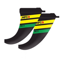 Quad CENTER Fins K300 - MFC Fins SET (L&R)