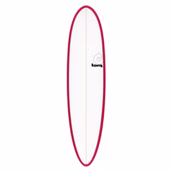 Surfboard TORQ TET 7.6 MOD Fun Red Rail