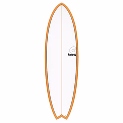 Surfboard TORQ TET 5.11 MOD Fish Orange Rail