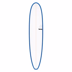 Surfboard TORQ TET 9.0 Longboard Blau Pinline