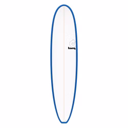 Surfboard TORQ TET 8.0 Longboard Blau Pinline