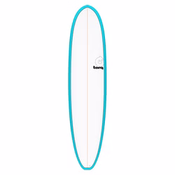 Surfboard TORQ TET 8.2 V+ MOD Fun Blau Pinline