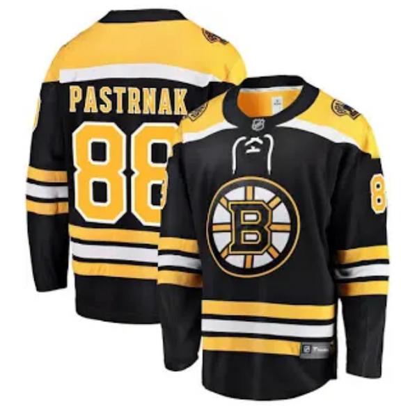 Fanatics Official Licensed Jersey Boston Bruins #88 PASTRNAK HPs