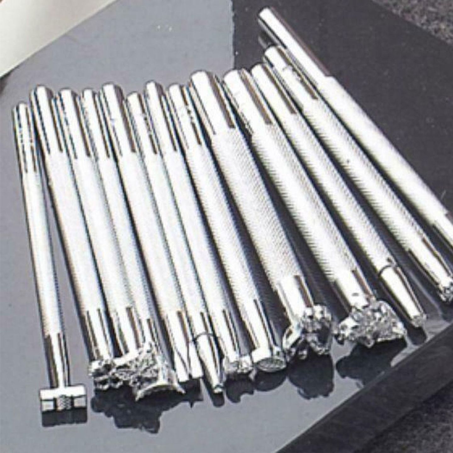 Leather Stamp Tools Stamps Stamping Carving Brass Tool Crafting Punch DIY #205-3