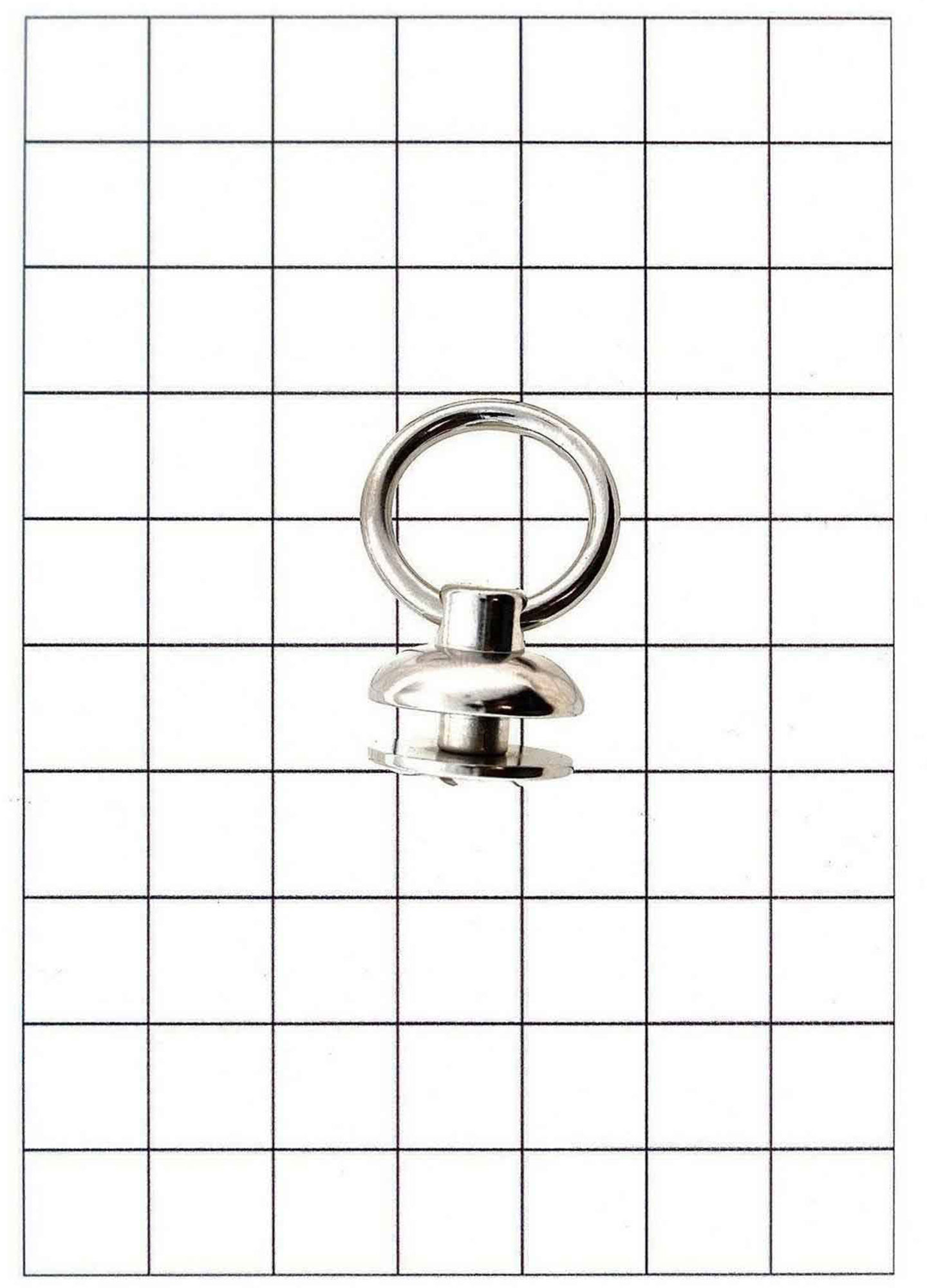 30mm White Ceramic One Piece Construction Door Knob On Silver Base UK STOCK