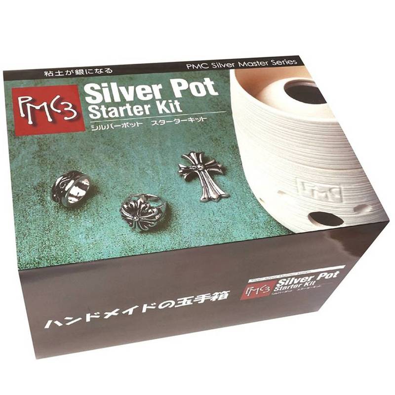 PMC Silver Pot Starter Kit シルバークレイ作成キット PMC Precious Metal Clay Silver Master Series Silver Pot