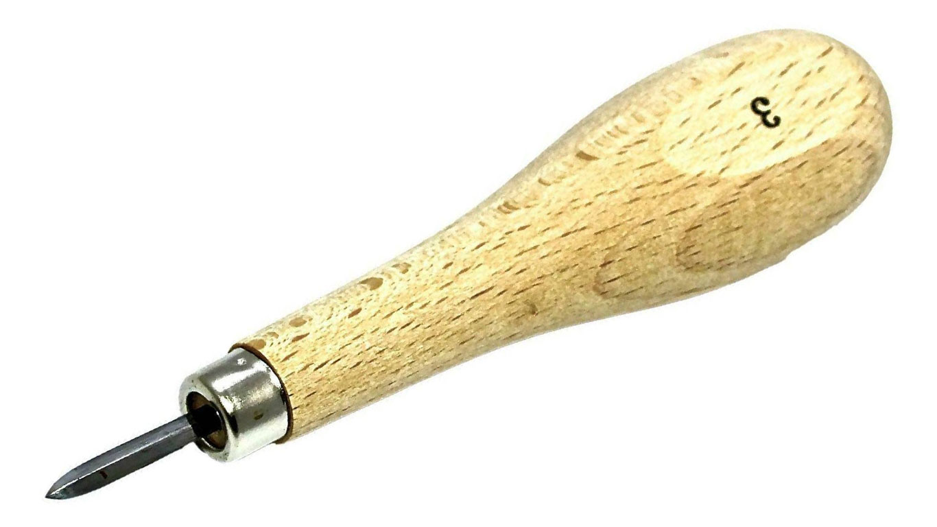 Seiwa Leathercraft Sewing Tool 5mm-6mm Leather Stitching Awl Diamond ...