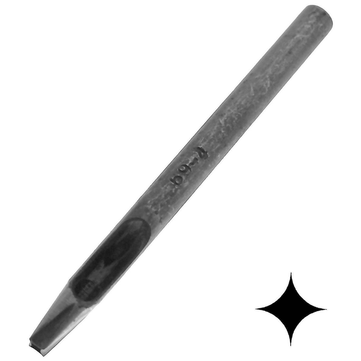 Kyoshin Elle Leathercraft Tool Custom Shaped Leather Hole Punch No