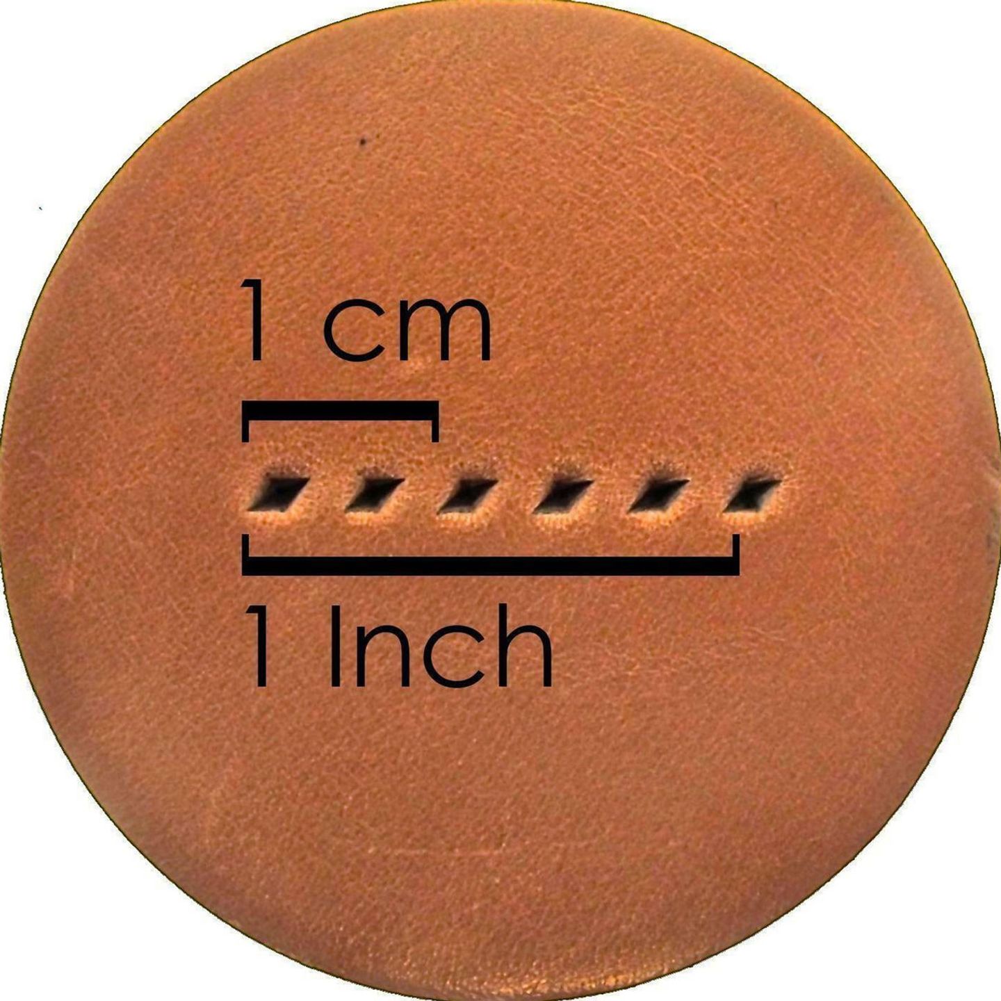 Seiwa Leathercraft Tool 6x5mm Pricking Iron Hand Stitching
