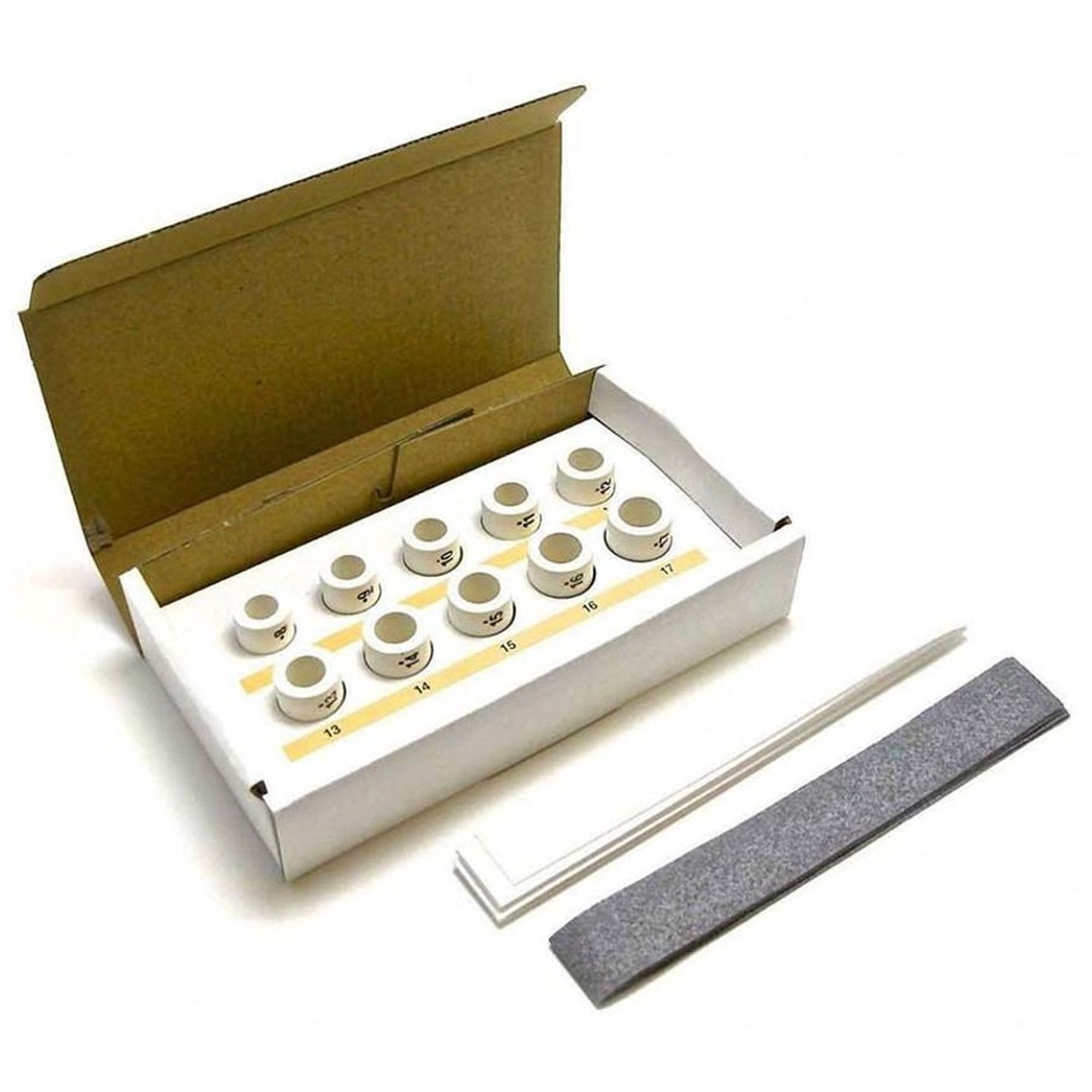 PMC Precious Metal Clay 30 Piece 30mm Silver Clay Reusable Ceramic Ring  Sizing Pellets Firing Set, for Jewelry Making