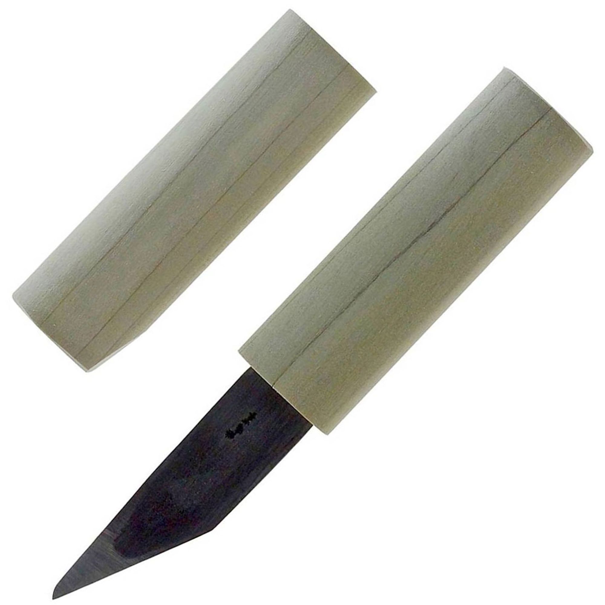Woodworking Tool 175mm Small Japanese Kiridashi Kogatana Utility Knife, with Blade Sheath, for Wood Carving & Bamboo Craft