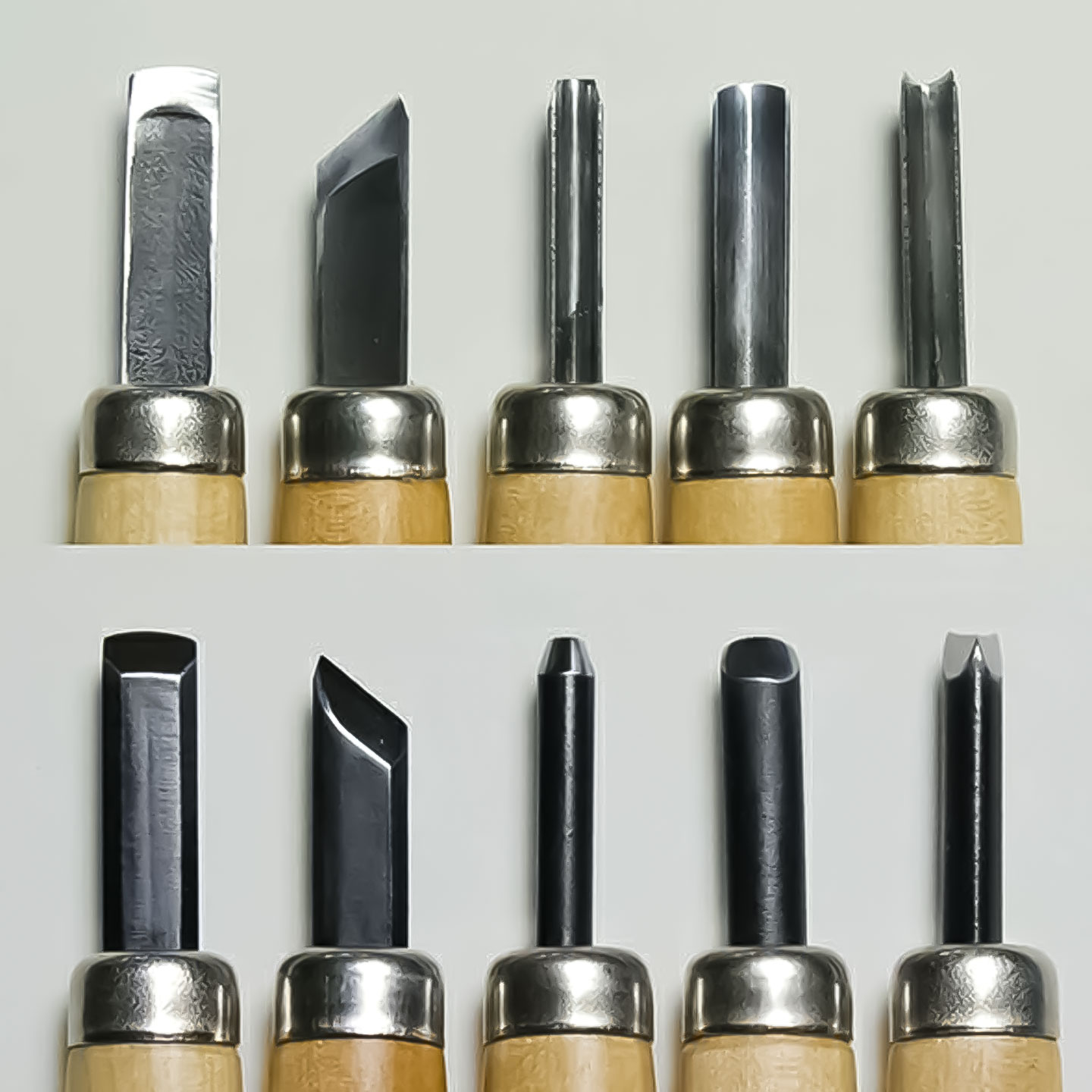 Set De 5 Gouges Et Ciseaux à Bois Michihamono Chicky Basic, Fabrication Japonaise