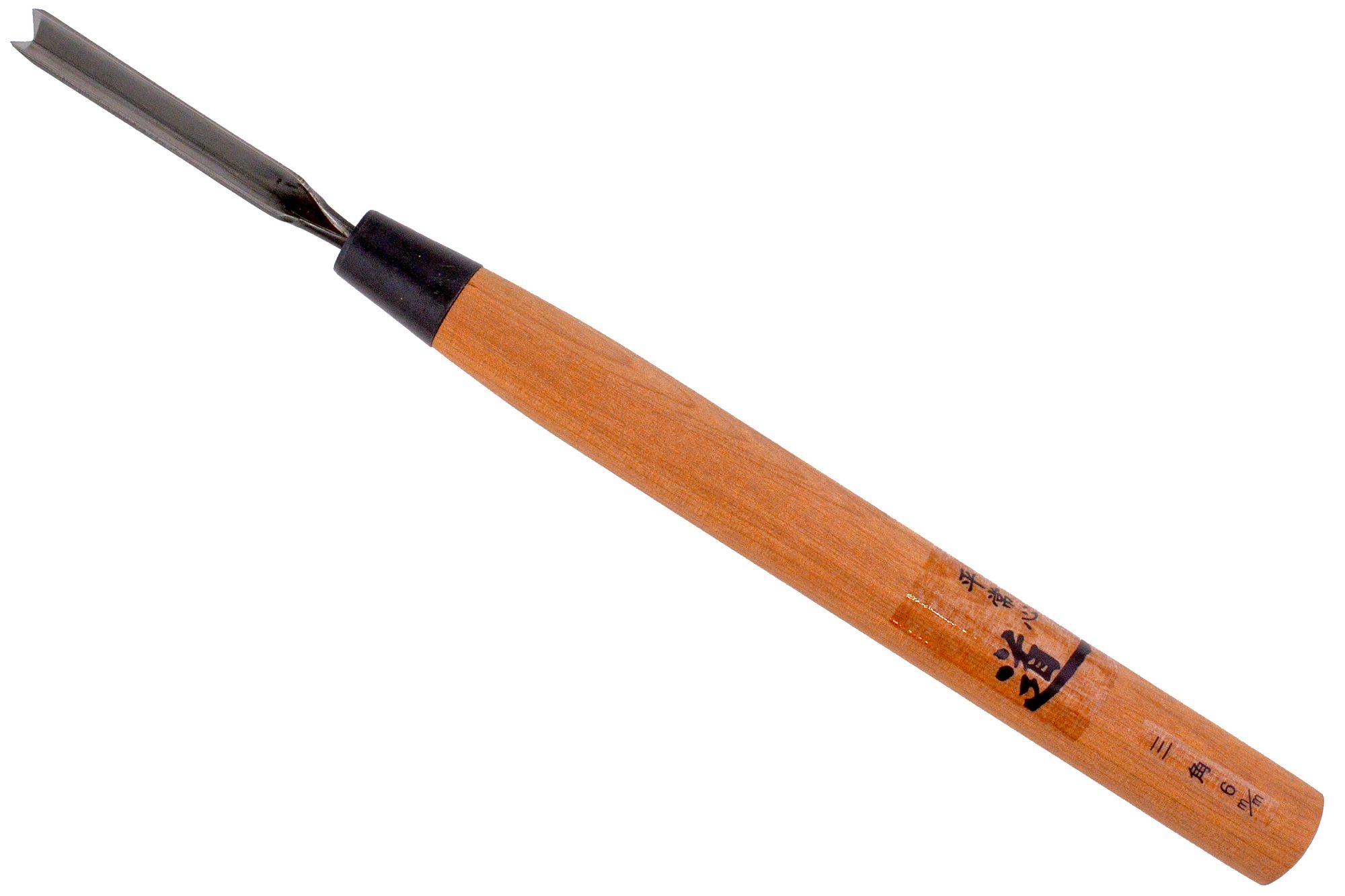 Michihamono Wood Carving Tool Tsuki Nomi 6mm Parting Chisel Woodcarving ...