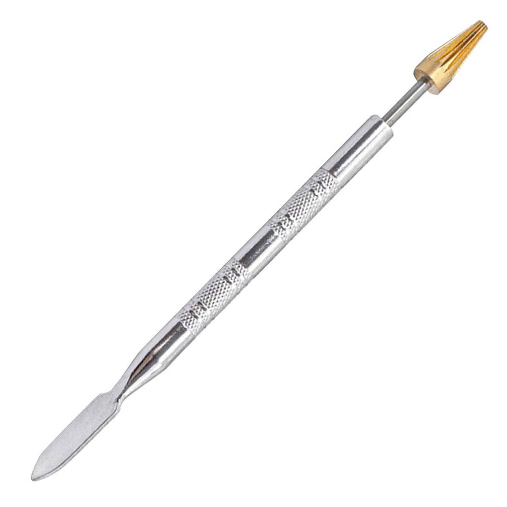 Brass Head Leather Dual Head Edge Oil Gluing Dye Pen Applicator Speedy Paint  Roller Tool for Leather Craft Tools Double Side Pen