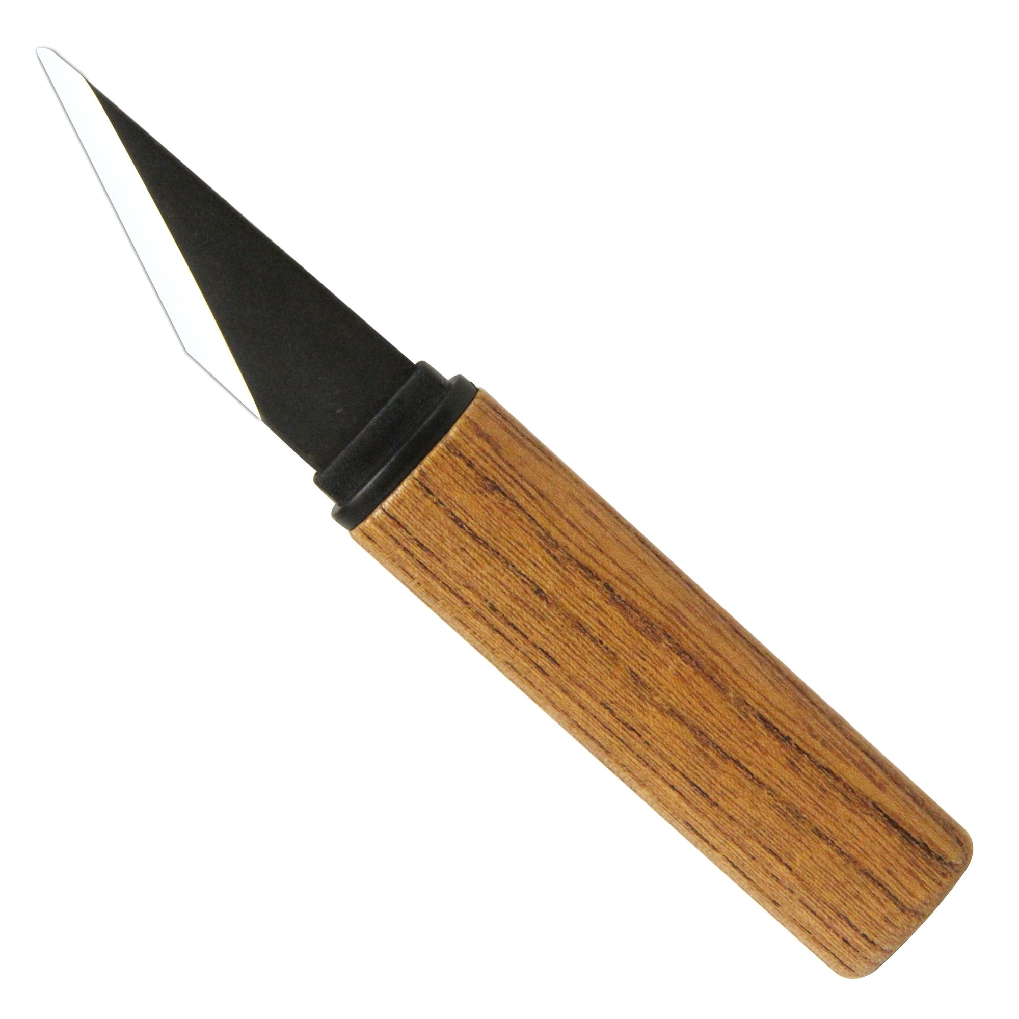 Baishinshi Kiridashi Wood Carving Knife W/ Wooden Handle & Saya 20mm W –  Bernal Cutlery