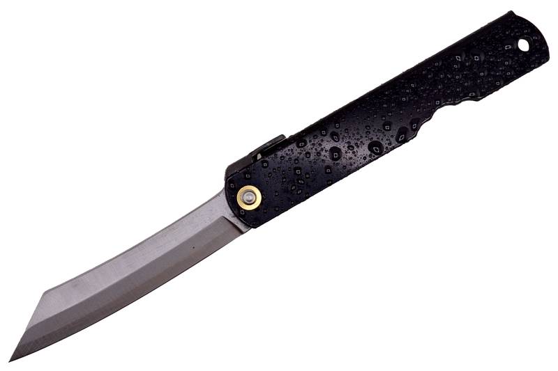 Higonokami Black 75mm Japanese Friction Folding All Purpose