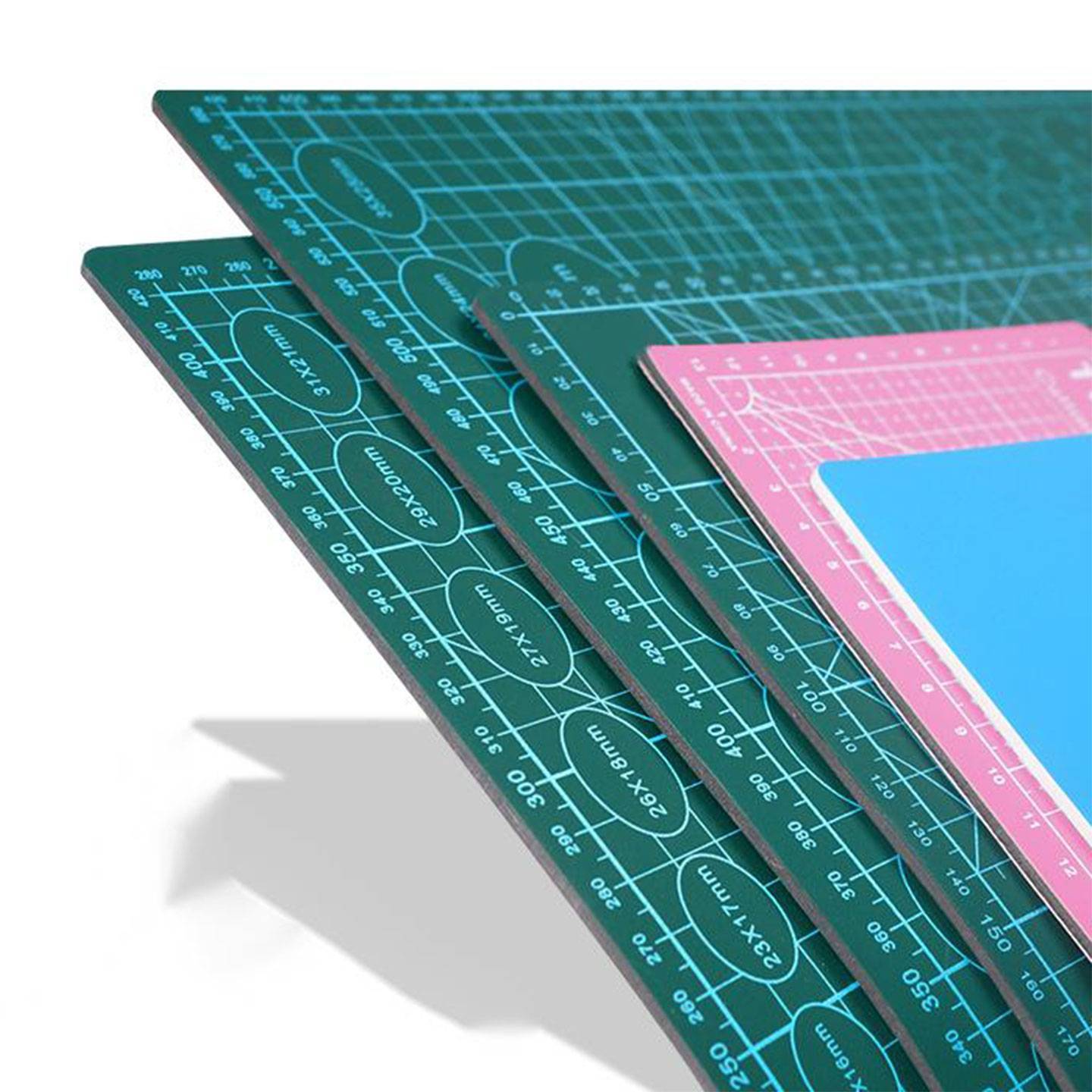 Leathercraft Tool 220x150mm A5 PVC Sheet Board Cutting Mat, with