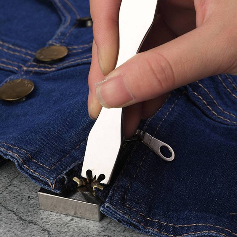 95mm Size 5 Steel Zip Breaker Resizer Leathercraft Zipper Teeth