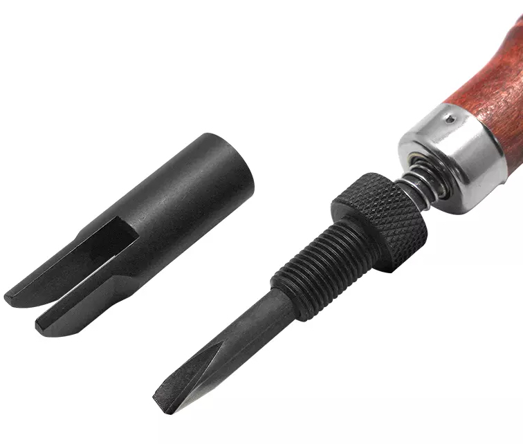 Adjustable V Gouge Leathercraft Groover Tool for Burrowing