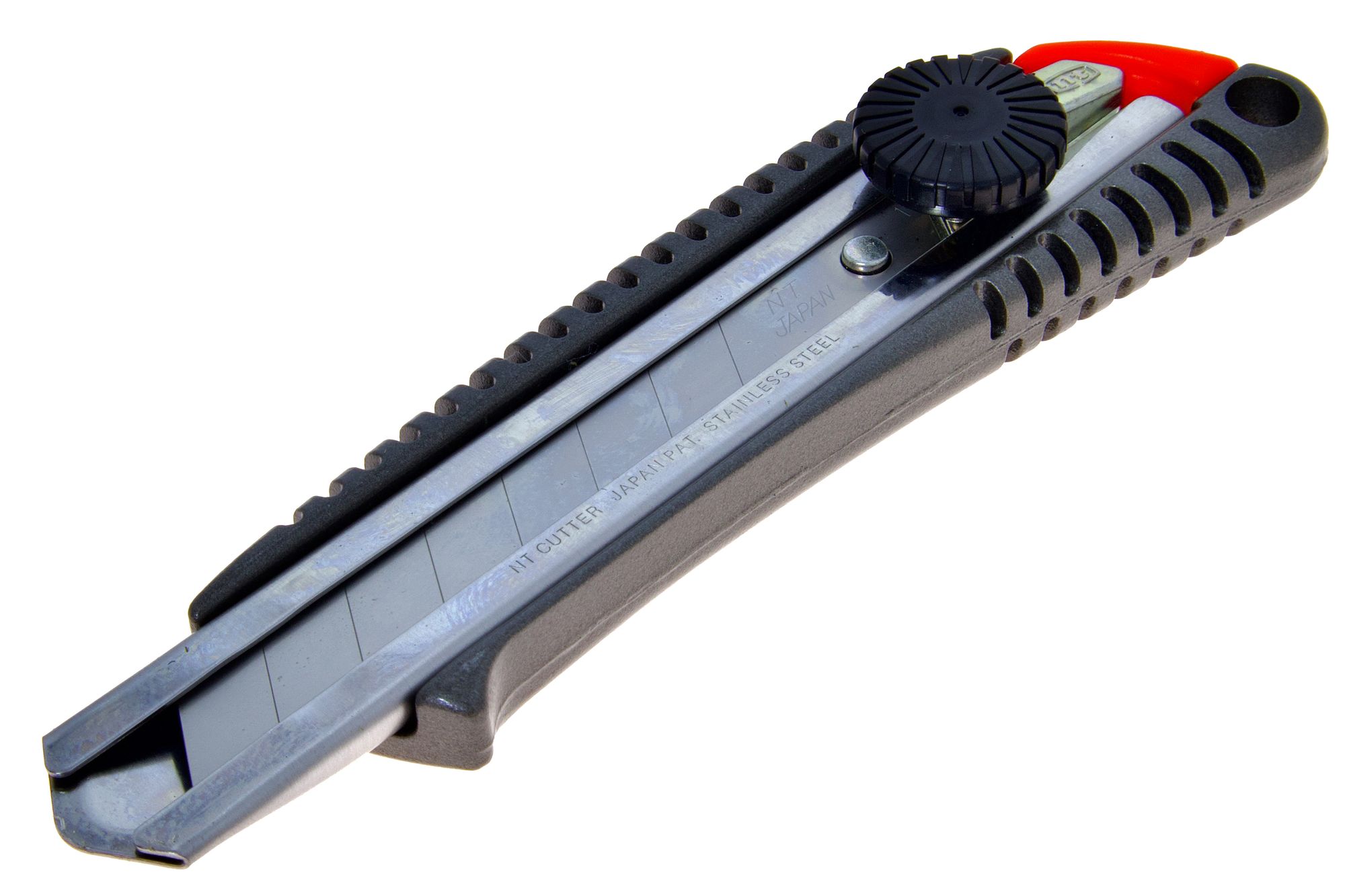 NT Cutter L-500GP 18mm Snap Off Screw Lock Utility Knife Aluminum